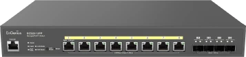 EnGenius Cloud Switch Series ECS Desktop 2.5G Managed Switch, 8x RJ-45, 4x SFP+, 240W PoE++