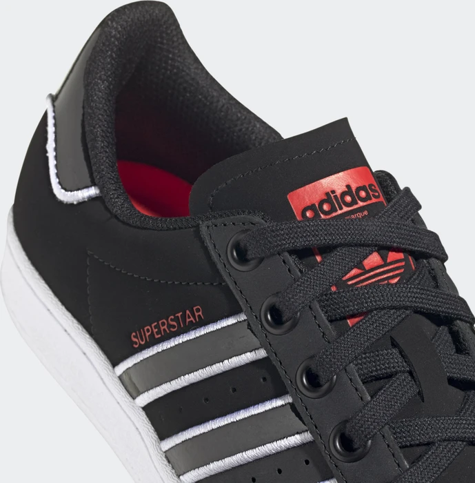 adidas Superstar Up core black/cloud white/vivid red (Damen)