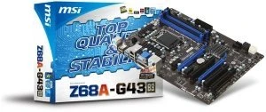 MSI Z68A-G43 (Intel 1155)
