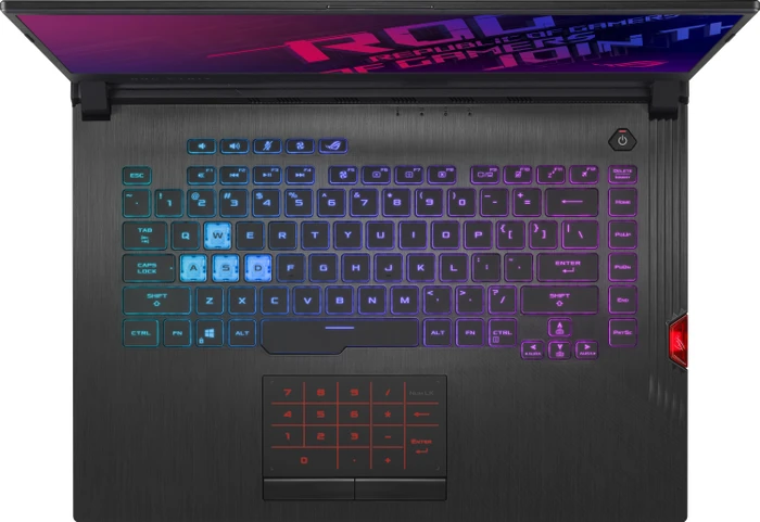 ASUS ROG Strix G G531GU-AL001, schwarz, Core i7-9750H, 8GB RAM, 512GB SSD, GeForce GTX 1660 Ti, DE