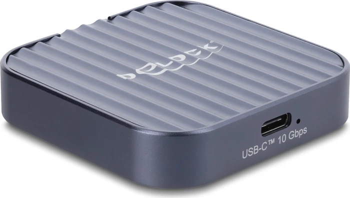 DeLOCK Externes magnetisches Gehäuse für M.2 PCIe/SATA SSD, USB-C 3.1