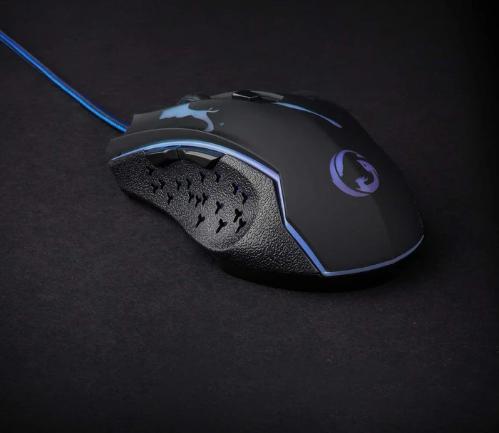 Nedis Gaming Mouse 3600dpi, schwarz, USB