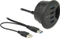 DeLOCK Tisch USB-Hub, 4x USB-A 3.0, USB-A 3.0 [Stecker] Vorschaubild