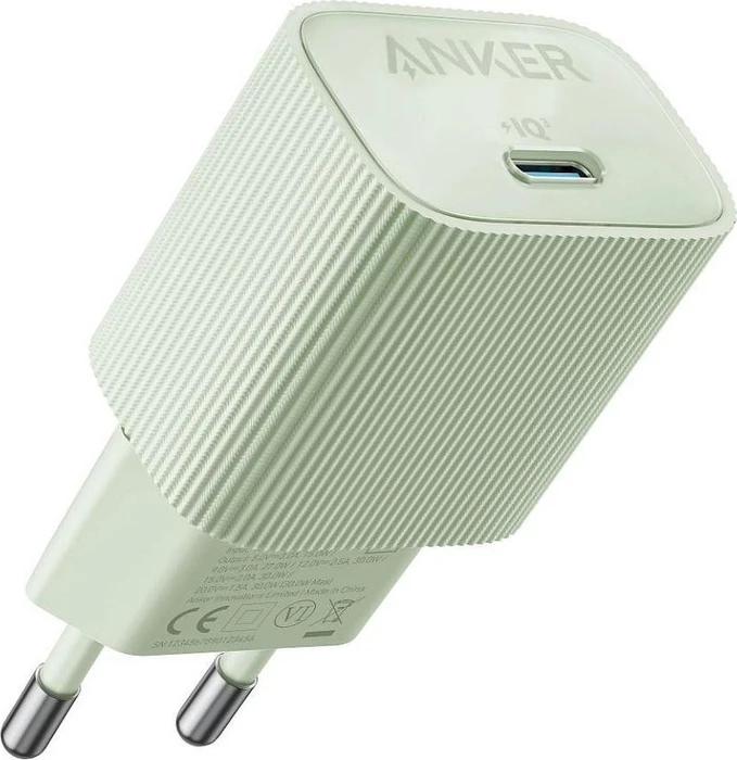 Anker Nano USB-C Wandladegerät (30W) grün