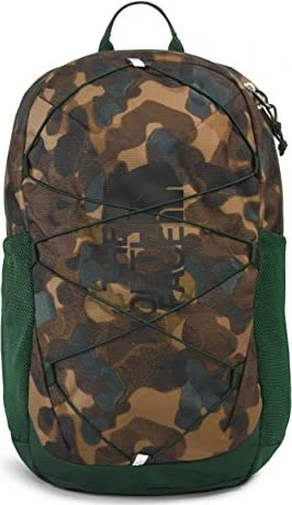The North Face Jester utility brown camo texture print/pine needle/tnf black (Junior)