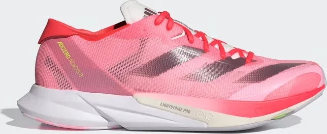 adidas Adizero Adios 8 pink spark/aurora met./solar red (Damen)