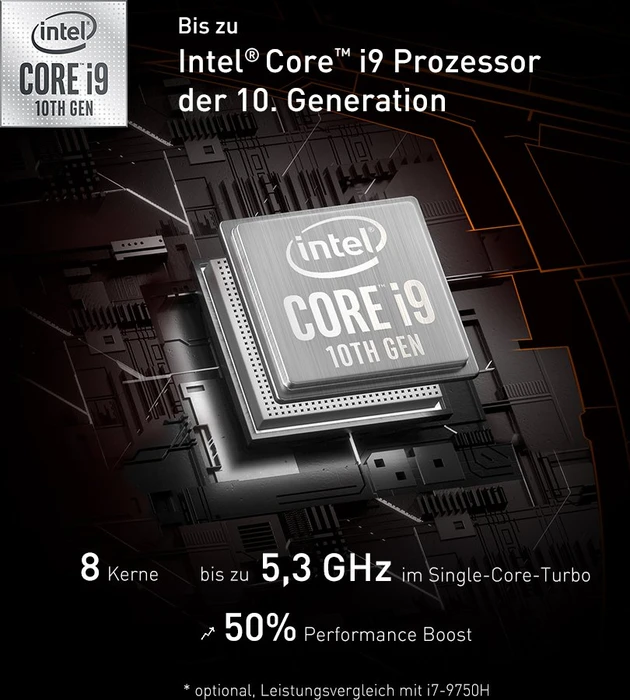MSI GE66 10SFS Raider, Dragonshield Limited Edition, Core i9-10980HK, 16GB RAM, 1TB SSD, GeForce RTX 2070 SUPER, DE