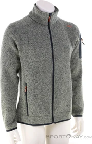 CMP Melange Knit Tech Heavy Fleece Jacke corda/antracite (Herren)