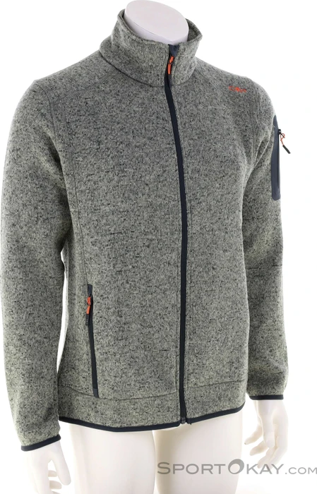 CMP Melange Knit Tech Heavy Fleece Jacke (Herren)