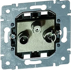 Legrand Pro21 Einsatz TV-Radio-SAT Einzeldose