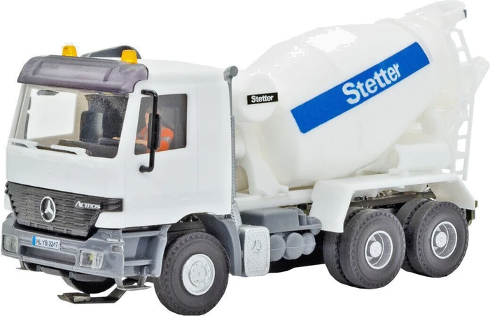 Viessmann - Spur H0 - CarMotion - MB ACTROS 3-achs Betonmischer mit Rundumleuchten