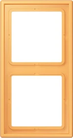 Jung Rahmen 2-fach, ocre jaune clair