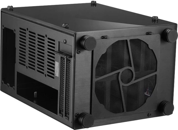 Jonsbo U1 Plus schwarz, Glasfenster, Mini-ITX