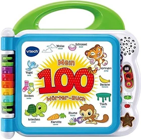 VTech Mein 100-Wörter-Buch blau