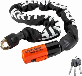 Kryptonite Evolution Series 4 1090 Integrated Chain Kettenschloss, Schlüssel