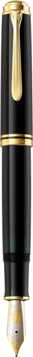 Pelikan Souverän M1000 schwarz, rechte Hand, breit, Geschenkbox