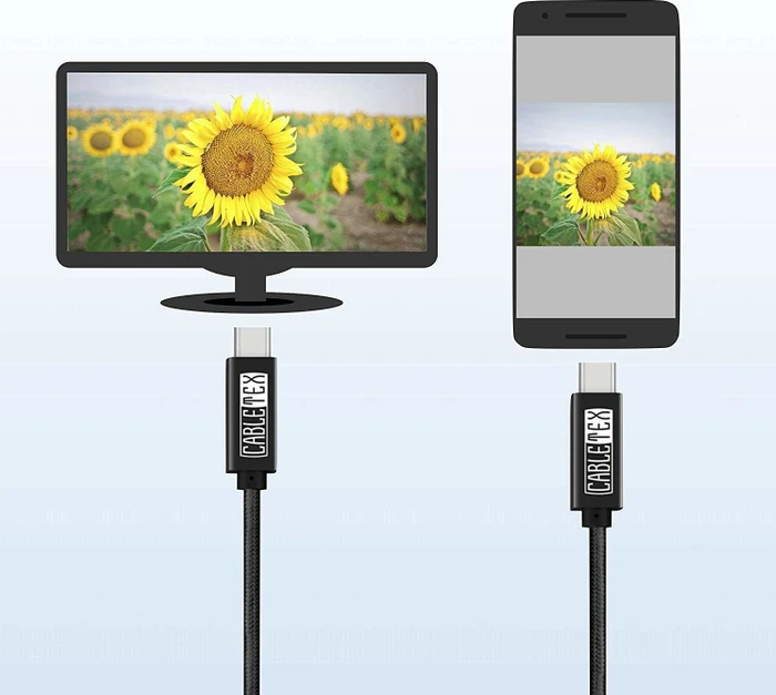 CableTex USB 3.1 Kabel schwarz, USB-C 3.1 [Stecker] auf USB-C 3.1 [Stecker], 1m