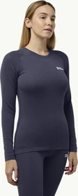 Jack Wolfskin Infinite Warm Funktionsshirt langarm graphite (Damen)