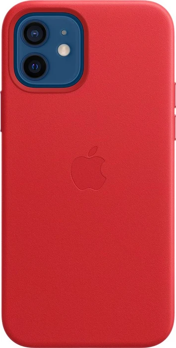 Apple Leder Case mit MagSafe für iPhone 12/12 Pro (PRODUCT)RED