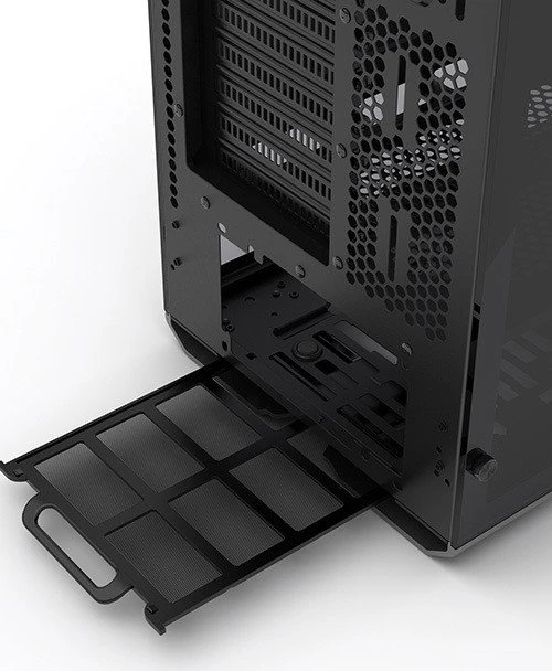 Phanteks Enthoo Evolv ATX Tempered Glass anthrazit, Glasfenster
