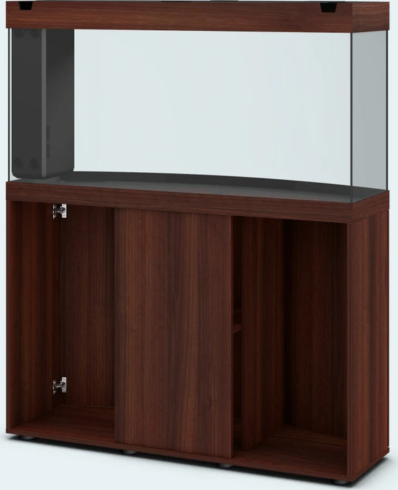 Juwel Vision 260 LED Aquarium-Set mit Unterschrank, dunkles Holz/dunkles Holz, 260l
