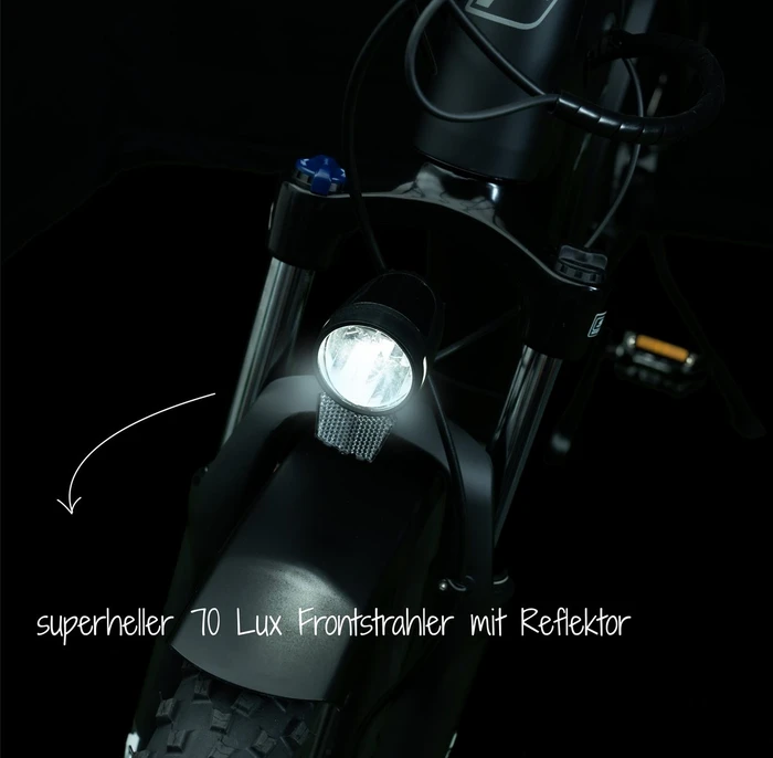 Fischer Dynamo LED 70 Lux Frontlicht