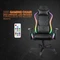 Deltaco Gaming RGB Gamingstuhl, schwarz Vorschaubild