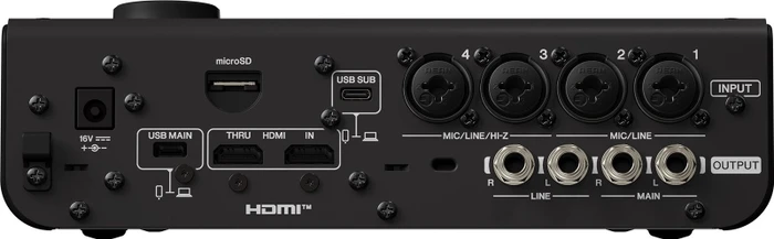 Yamaha URX44V schwarz