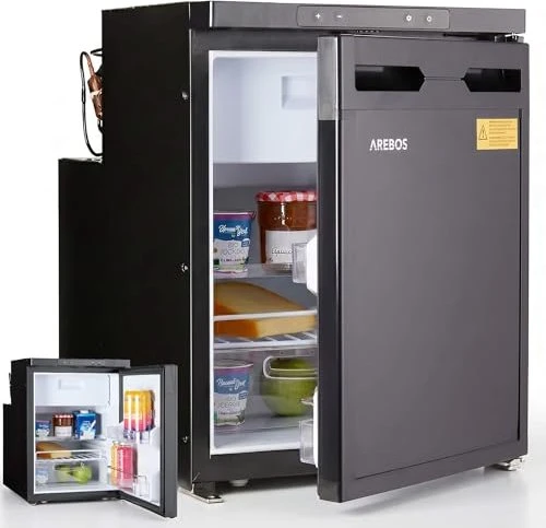 Arebos Wohnmobil 50l Camping-Kühlschrank 12V/24V
