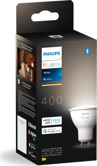 Philips Hue White 400 GU10 4.2W