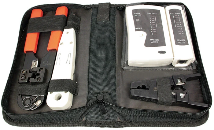 LogiLink Netzwerk Werkzeug-Set mit Tasche