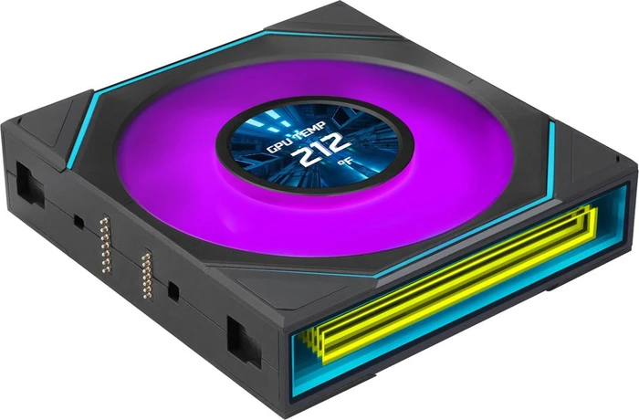 Lian Li Uni Fan SL-INF LCD FLEX ARGB, schwarz, 120mm, 3er-Pack