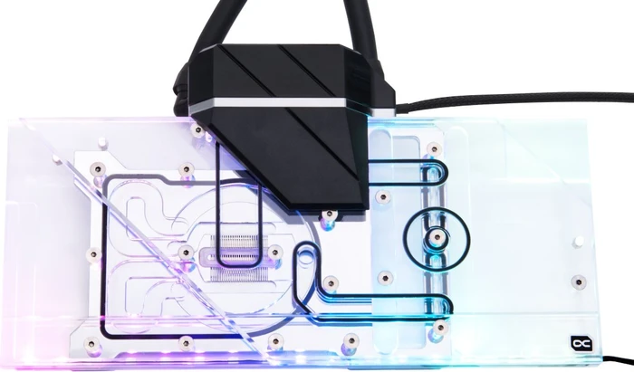 Alphacool Eiswolf 2 AiO 360mm AMD Radeon RX 6800/6800XT Gaming Trio X mit Backplate