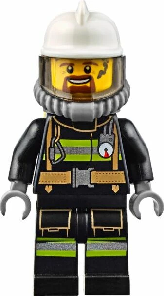 LEGO City Feuerwehr - Feuerwehrfahrzeug mit fahrbarer Leiter