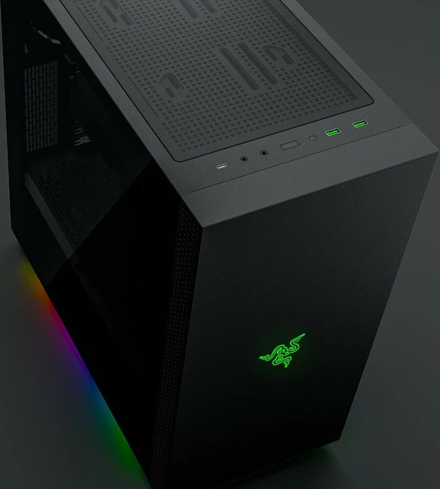 Razer Tomahawk ATX, Glasfenster