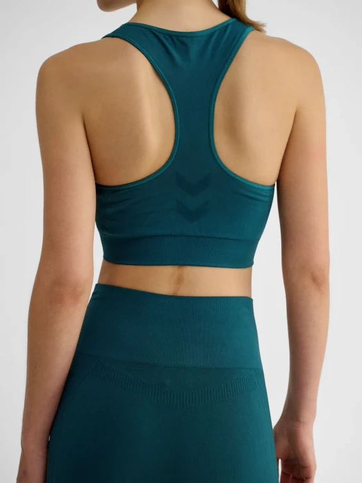 hummel Seamless Sports Top Funktionsshirt ärmellos dark sea (Damen)