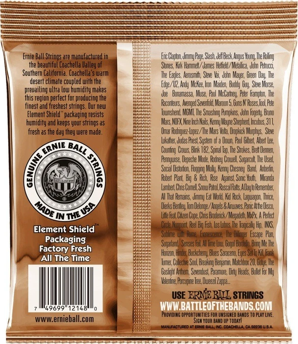 Ernie Ball Earthwood Phosphor Bronze Light