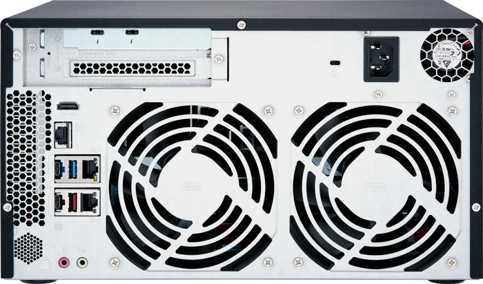 QNAP QuTS hero TVS-872XT-i7-16G, 16GB RAM, 1x RJ-45 10GBase-T, 2x RJ-45 1000Base-T
