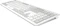 Sharkoon OfficePal K30W Wireless Keyboard, weiß, USB, DE Vorschaubild