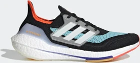 adidas Ultraboost 21 core black/cloud white/pulse aqua (Herren)