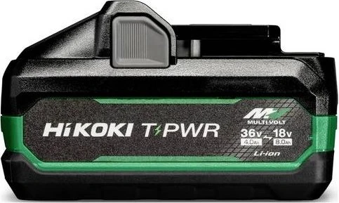 Hikoki T-PWR MultiVolt BSL3640MVT Werkzeug-Akku 18/36V, 8.0/4.0Ah, Li-Ionen, 2 Akkus [16.0Ah] [288Wh]