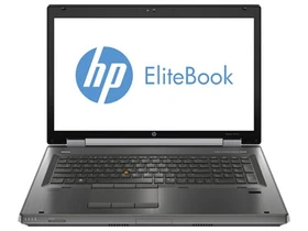 HP EliteBook 8770w, Core i7-3610QM, 8GB RAM, 24GB SSD, 750GB HDD, Quadro K4000M, DE