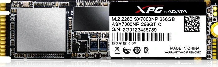 ADATA XPG SX7000 256GB, M.2 2280 / M-Key / PCIe 3.0 x4