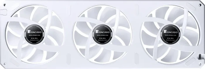 Jonsbo XA-360W, weiß, 3x 120mm
