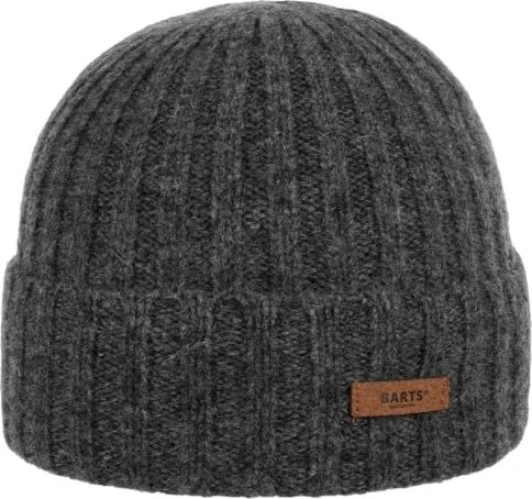 Barts Haakon Turnup Mütze charcoal