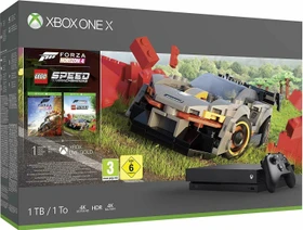Microsoft Xbox One X - 1TB Forza Horizon 4 LEGO Speed Champions Bundle schwarz