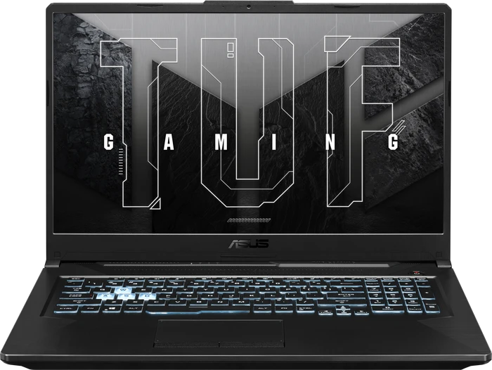ASUS TUF Gaming A17 FA706QM, Graphite Black, Ryzen 7 5800H, 16GB RAM, 512GB SSD, GeForce RTX 3060, DE