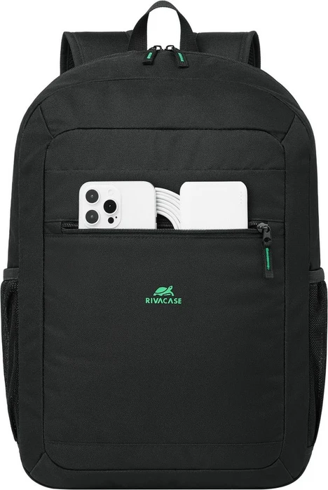 RivaCase Gremio 5566 Eco Laptop Rucksack, schwarz