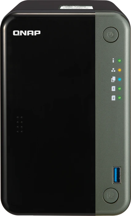 QNAP Turbo Station TS-253D-4G, 4GB RAM, 2x RJ-45 2.5GBase-T, 2x USB-A 3.0