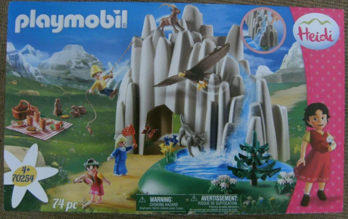 playmobil Heidi Am Kristallsee mit Heidi, Peter und Clara